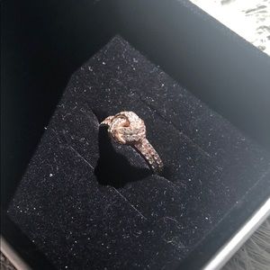 Pandora Knot Ring in Rose Gold